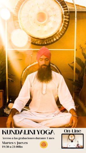 Clases de Kundalini Yoga online – Dos clases semanales en grupo