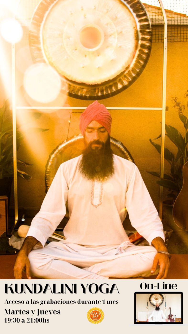 Clases de Kundalini Yoga Online con Ram Jap Singh