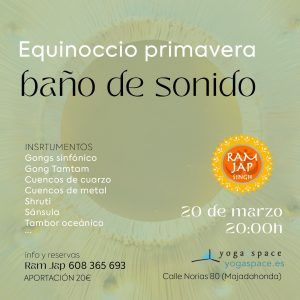 Sonido Sanador: Equinoccio de primavera