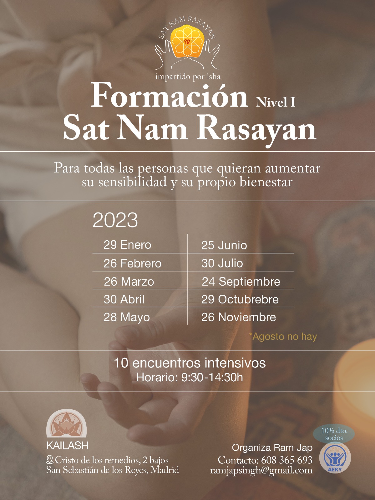 Formación Sat Nam Rasayan Nivel I