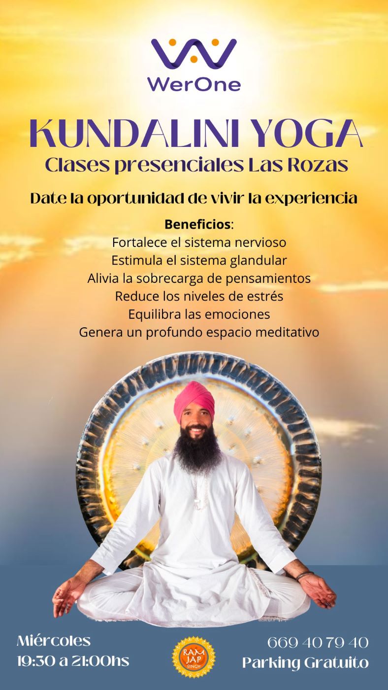 Clases de Kundalini Yoga presenciales con Ram Jap Singh