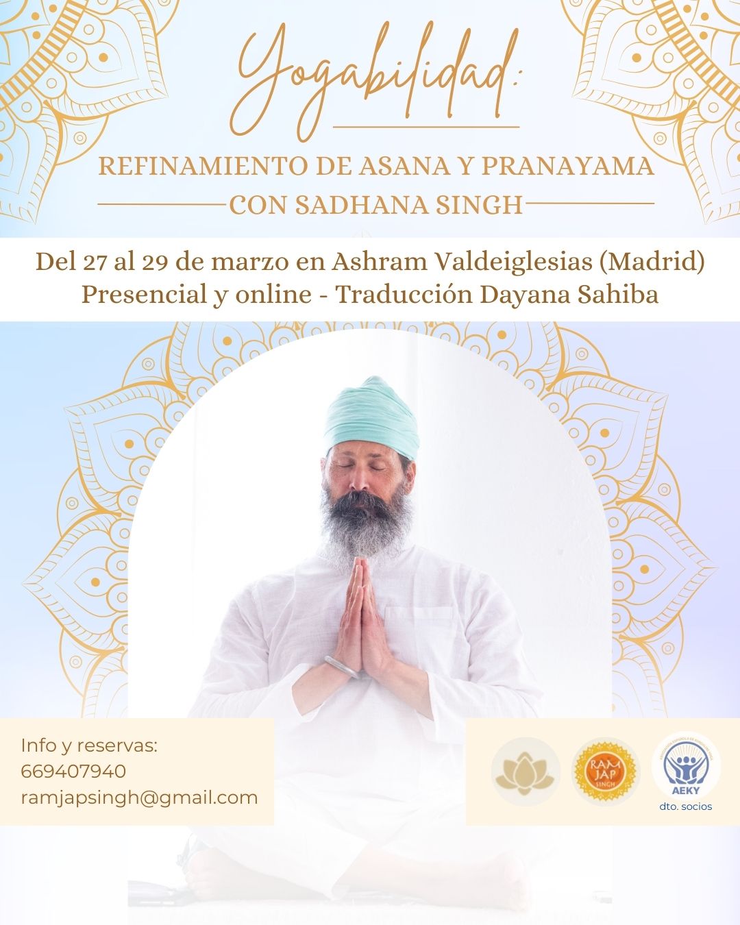 Retiro Yogabilidad en Madrid